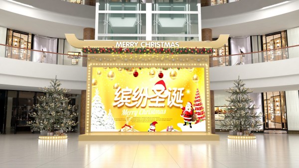 日照寶麗財(cái)富廣場(chǎng)圣誕美陳